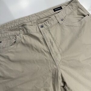 Bonobos 5 Pocket Chino Pants Mens 42x32‎ Beige Lightweight Casual Preppy